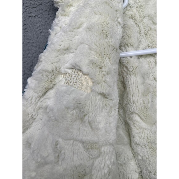 The north face puffer reversible girls Jacket deep lagoon size xl - Picture 6 of 9